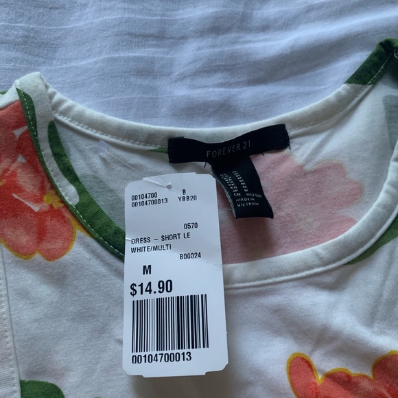 Forever 21 Tropical Print Dress - Picture 7 of 9